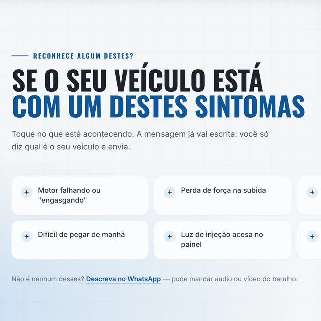 Diesel Quatro: sintomas que abrem o WhatsApp no site no desktop